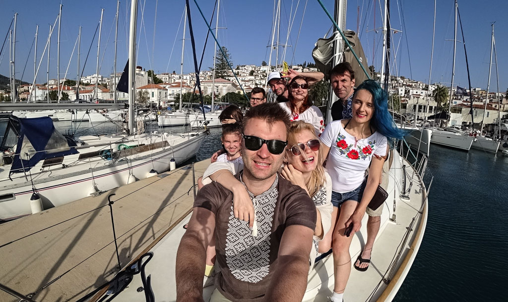 Сімейна подорож у Грецію (частина 1 – Яхтинг)
